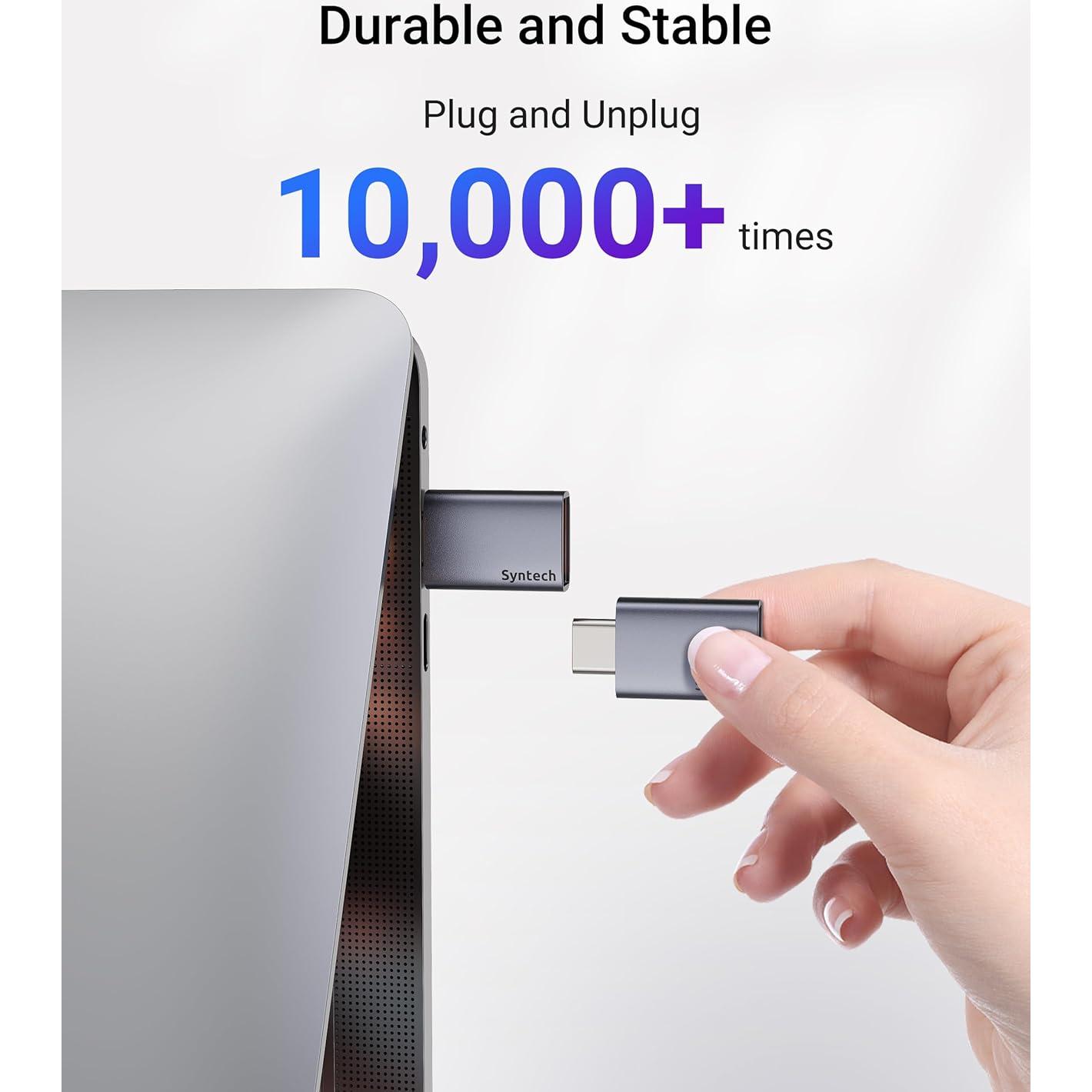 Adaptador USB C a USB 3.2 Syntech - 10Gbps, 2 Paquete