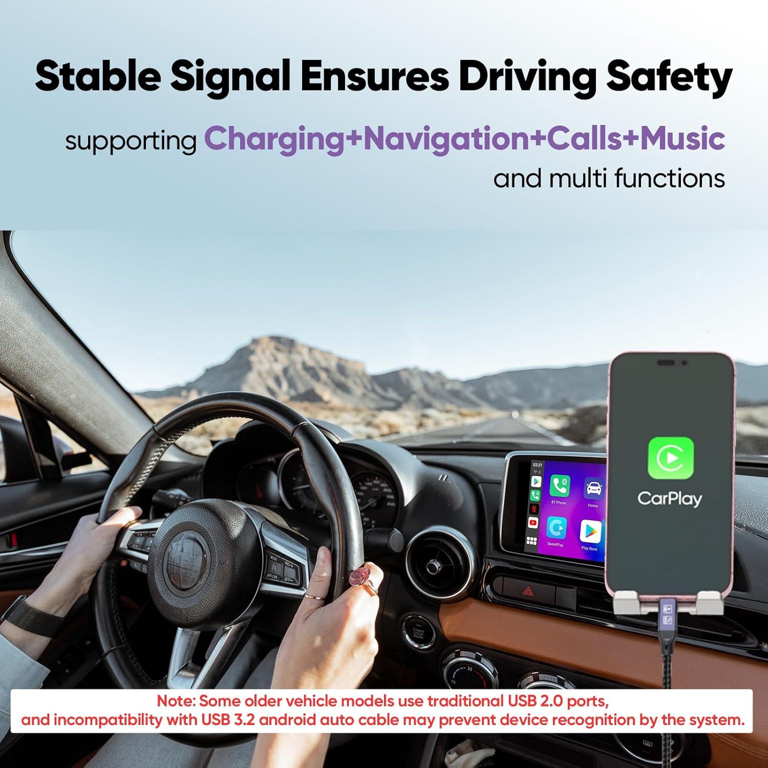 Cable USB Tipo C 3.2 DteeDck 0.91m Carga Rápida 15W