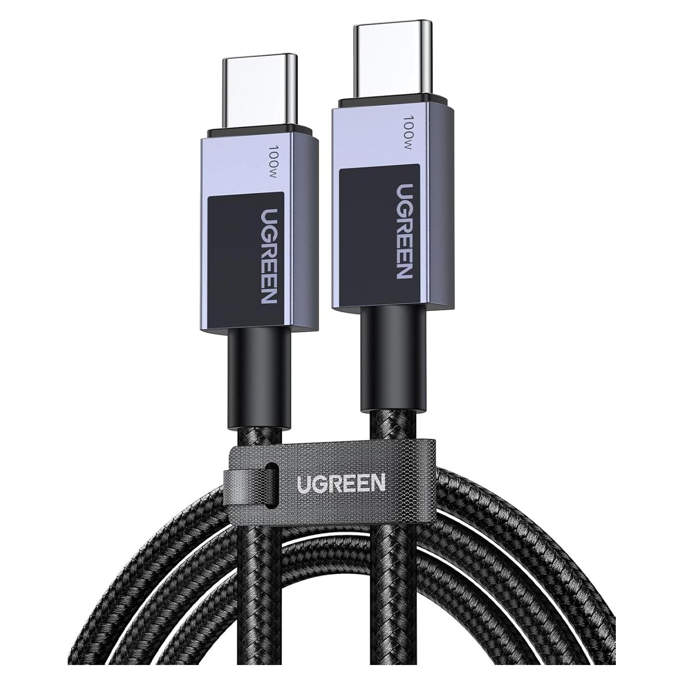 Cable USB C a USB C UGREEN 3.05m Carga Rápida 100W