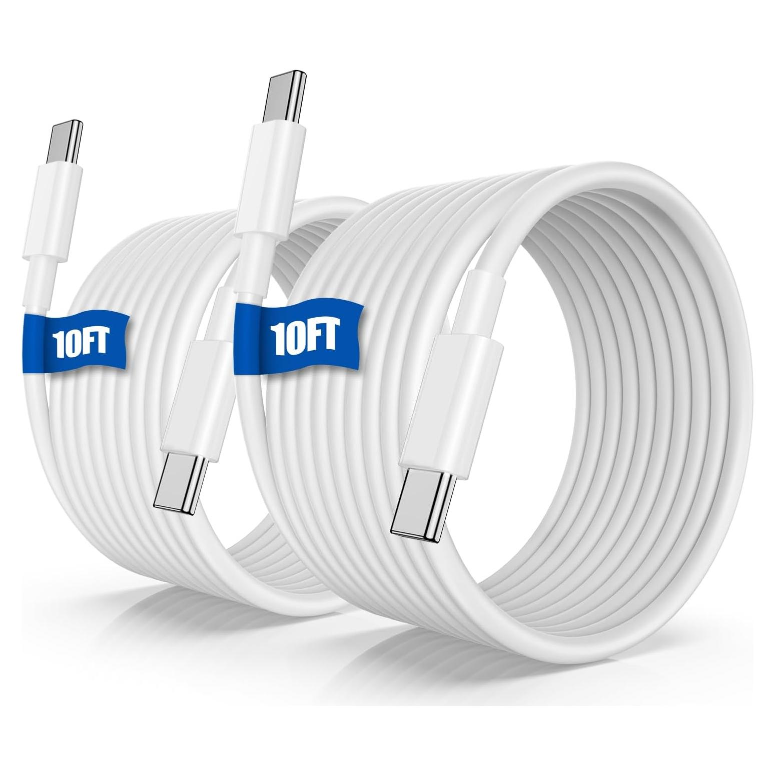 Cable de carga rápida USB C a C 3m Pukerehab 60W