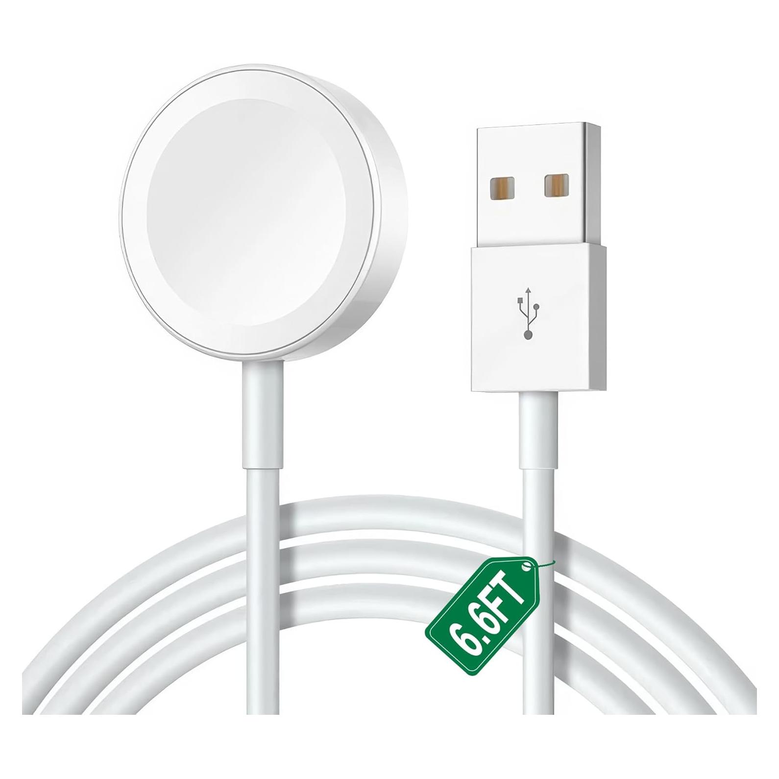 Cable de Cargador Magnético 2M para Apple Watch - Carga Rápida