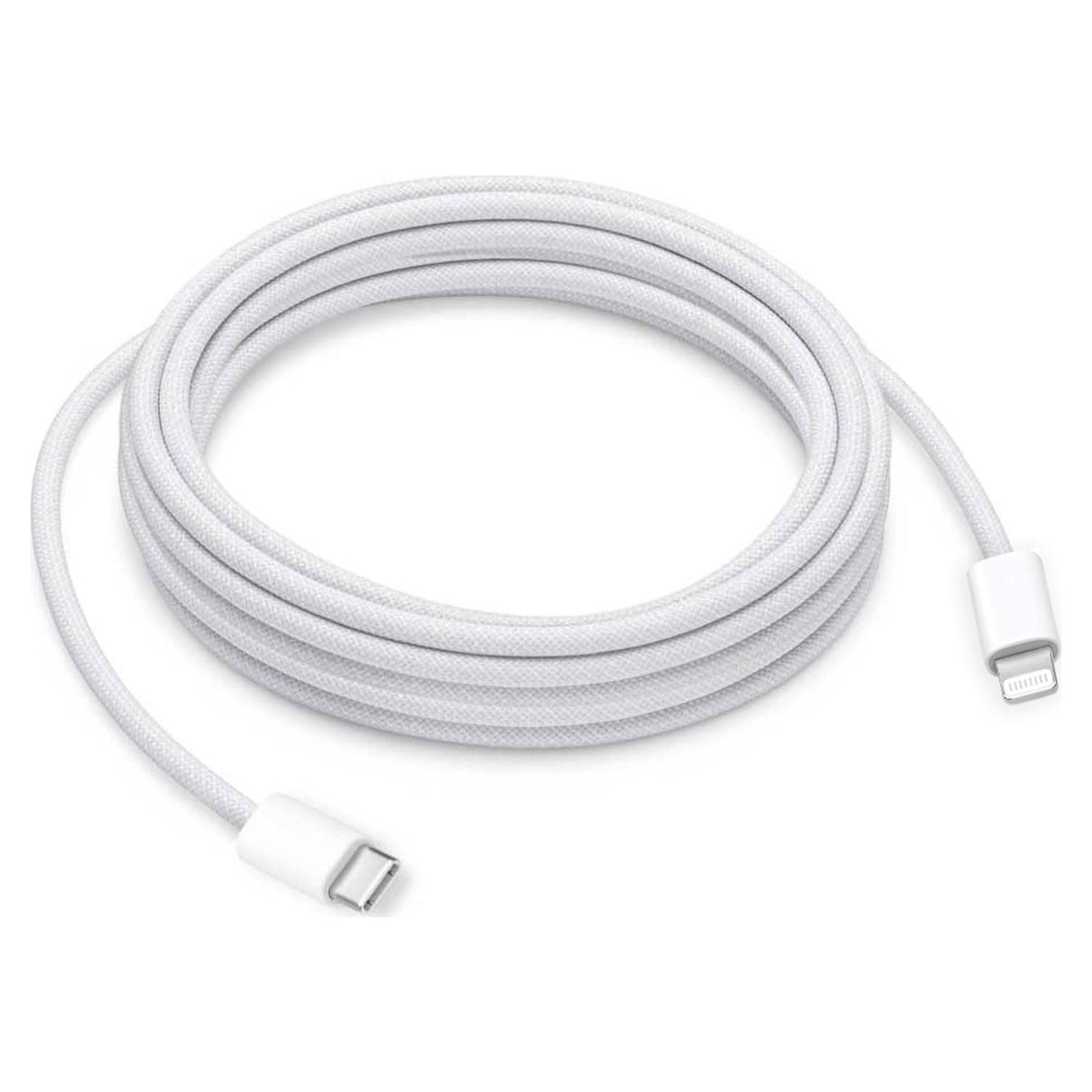 Cable trenzado 3m Lightning a USB C Abysssea carga rápida