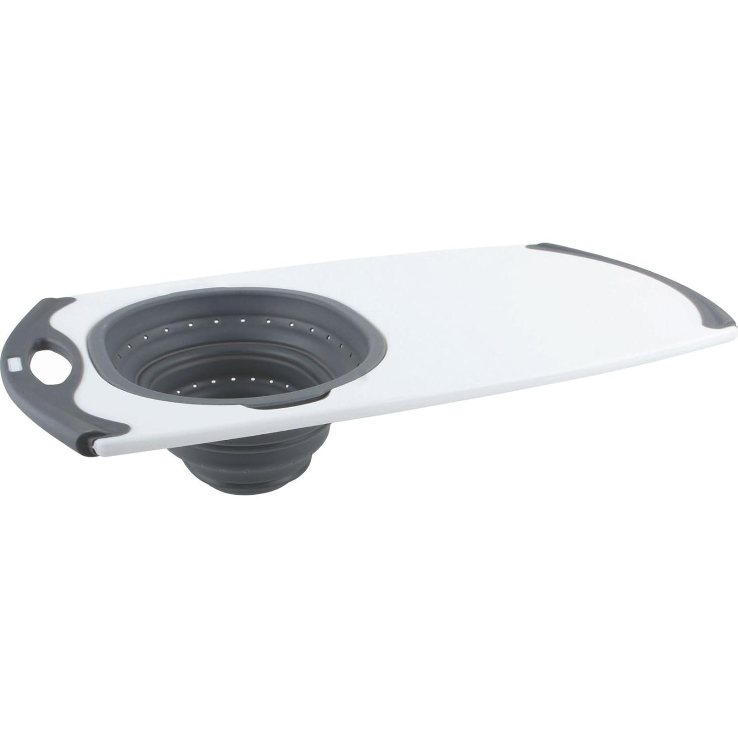 Tabla de Cortar y Escurridor Dexas 57x30 cm Silicona