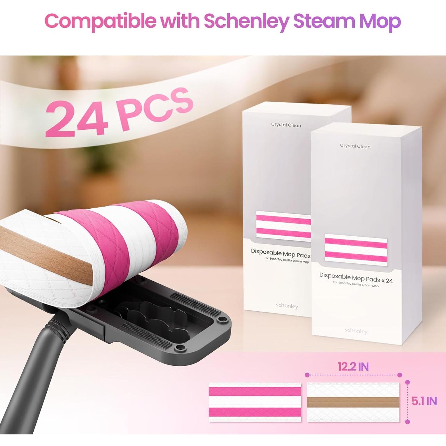 Almohadillas de Microfibra Desechables Schenley 24 Unidades