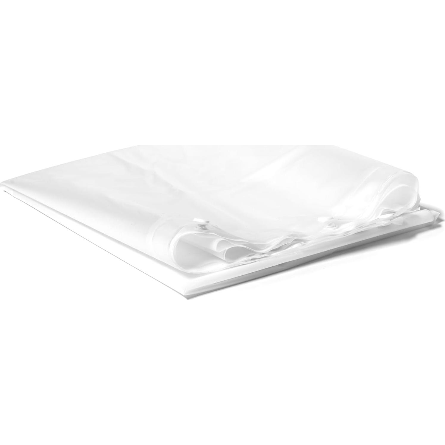 Forro de Cortina de Ducha Hookless Es Un Chasquido! 177.8x137.2cm