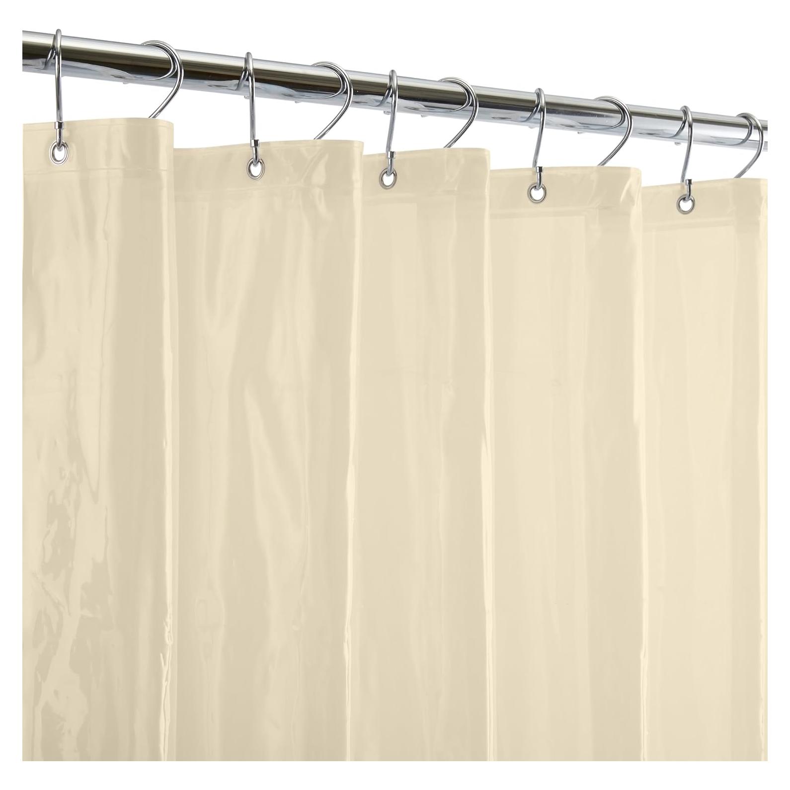 Cortina de Ducha PVC Bath Bliss 177.8x182.9cm Beige