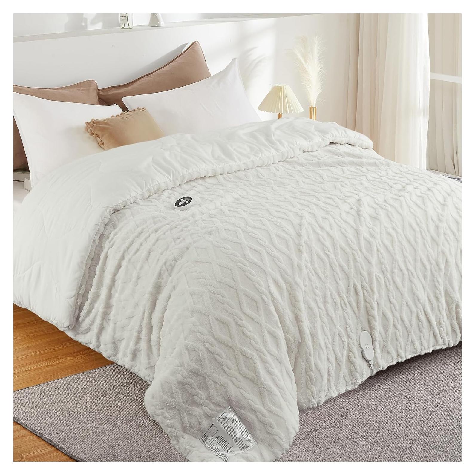 Manta Térmica Eléctrica STARBEDIA Rey 264x229 cm Control LCD