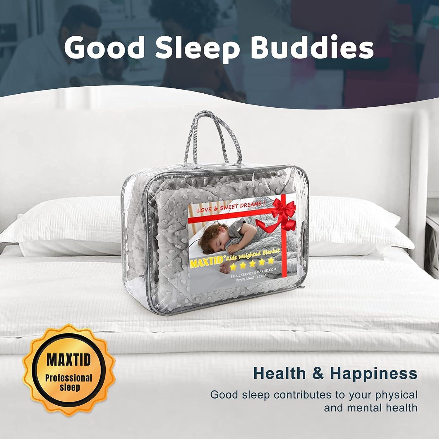 Manta con peso para niños MAXTID 2.27kg 91x122cm Algodón