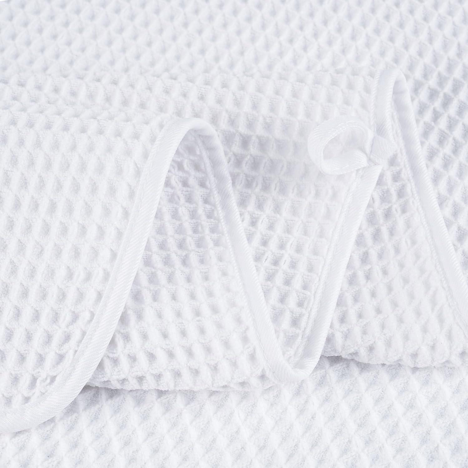 Toalla de Baño Microfibra POLYTE Waffle 89x178 cm Set de 2