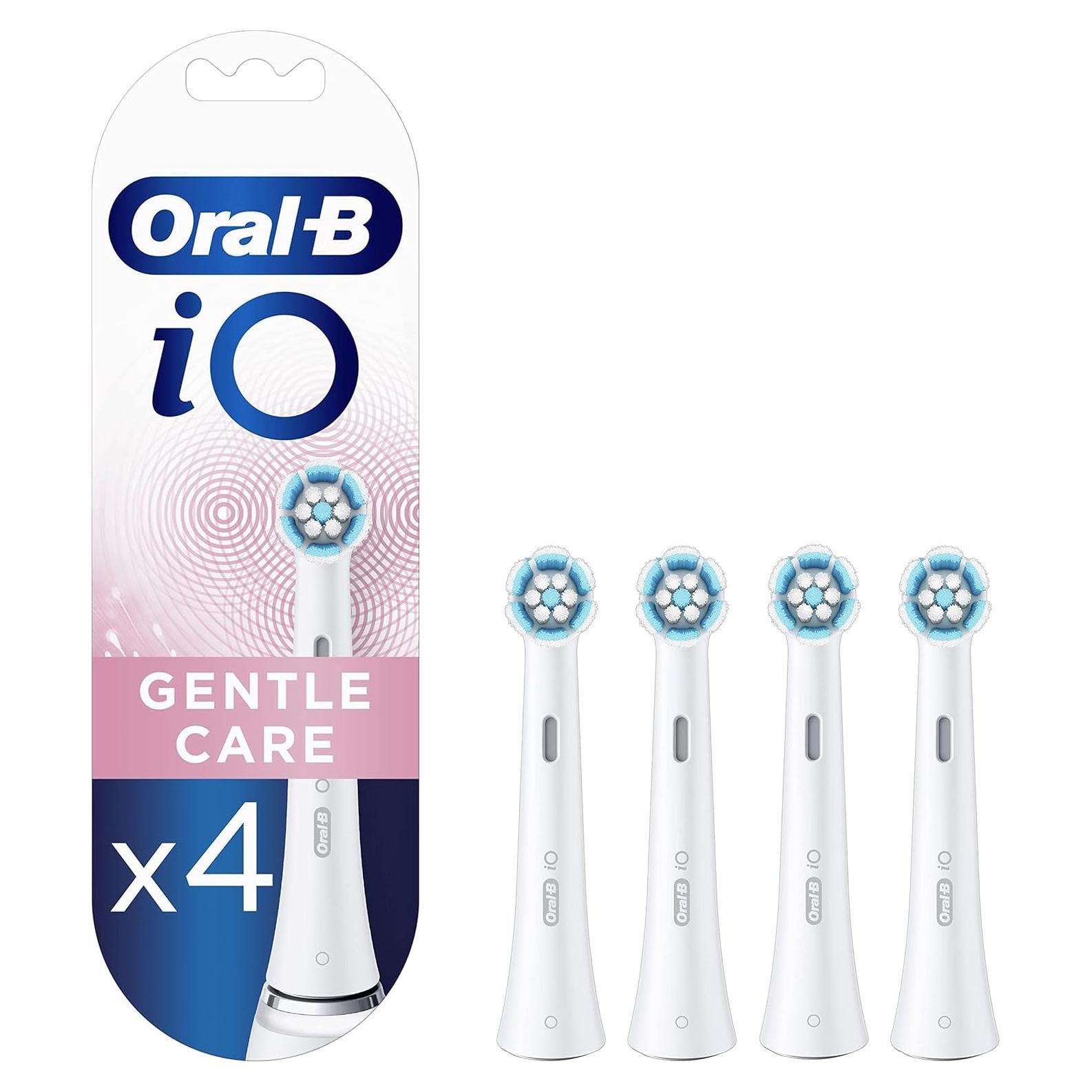 Cabezal de Cepillo Eléctrico Oral-B iO Cuidado Suave - 4 Unidades