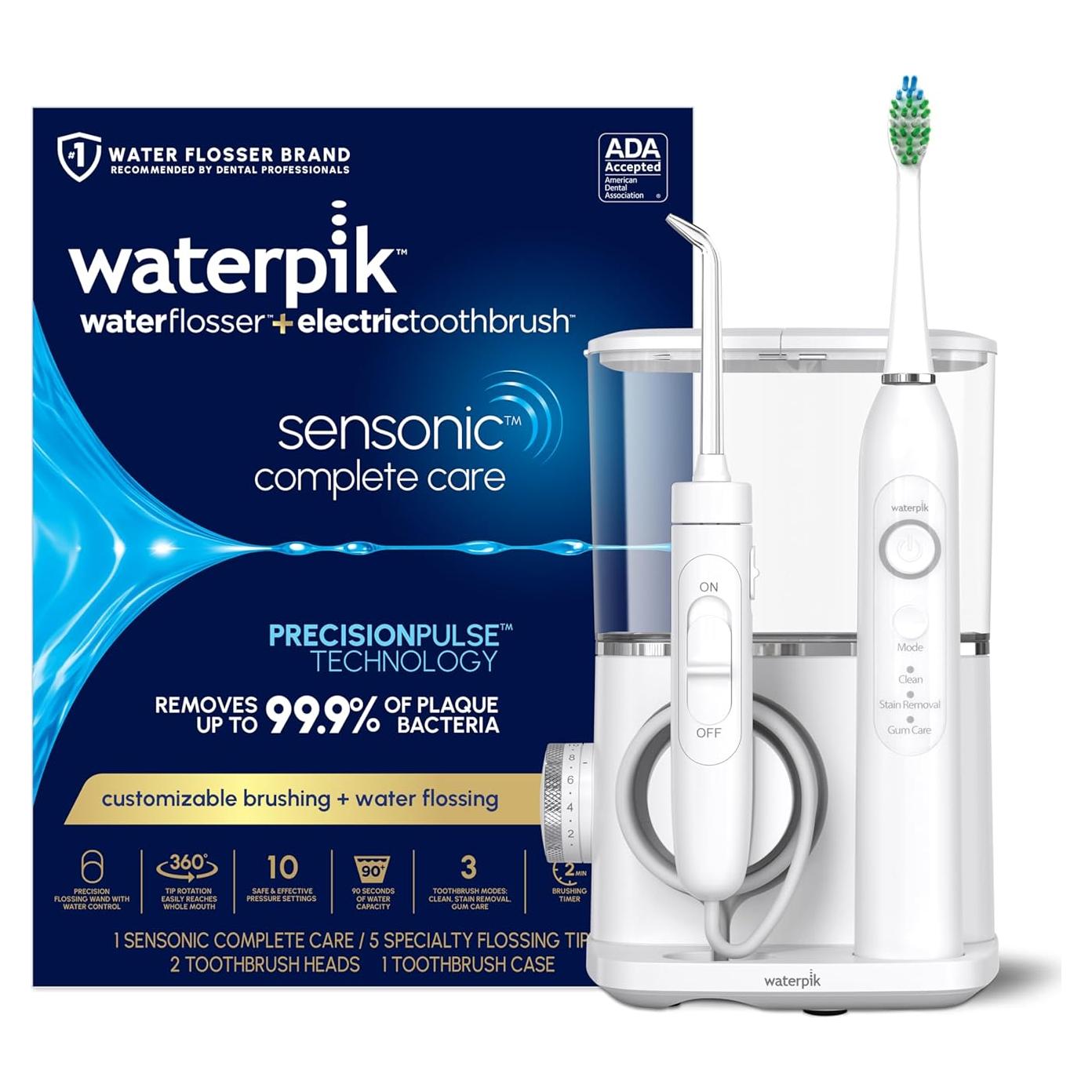 Irrigador Bucal y Cepillo Eléctrico Waterpik Sensonic CC-04