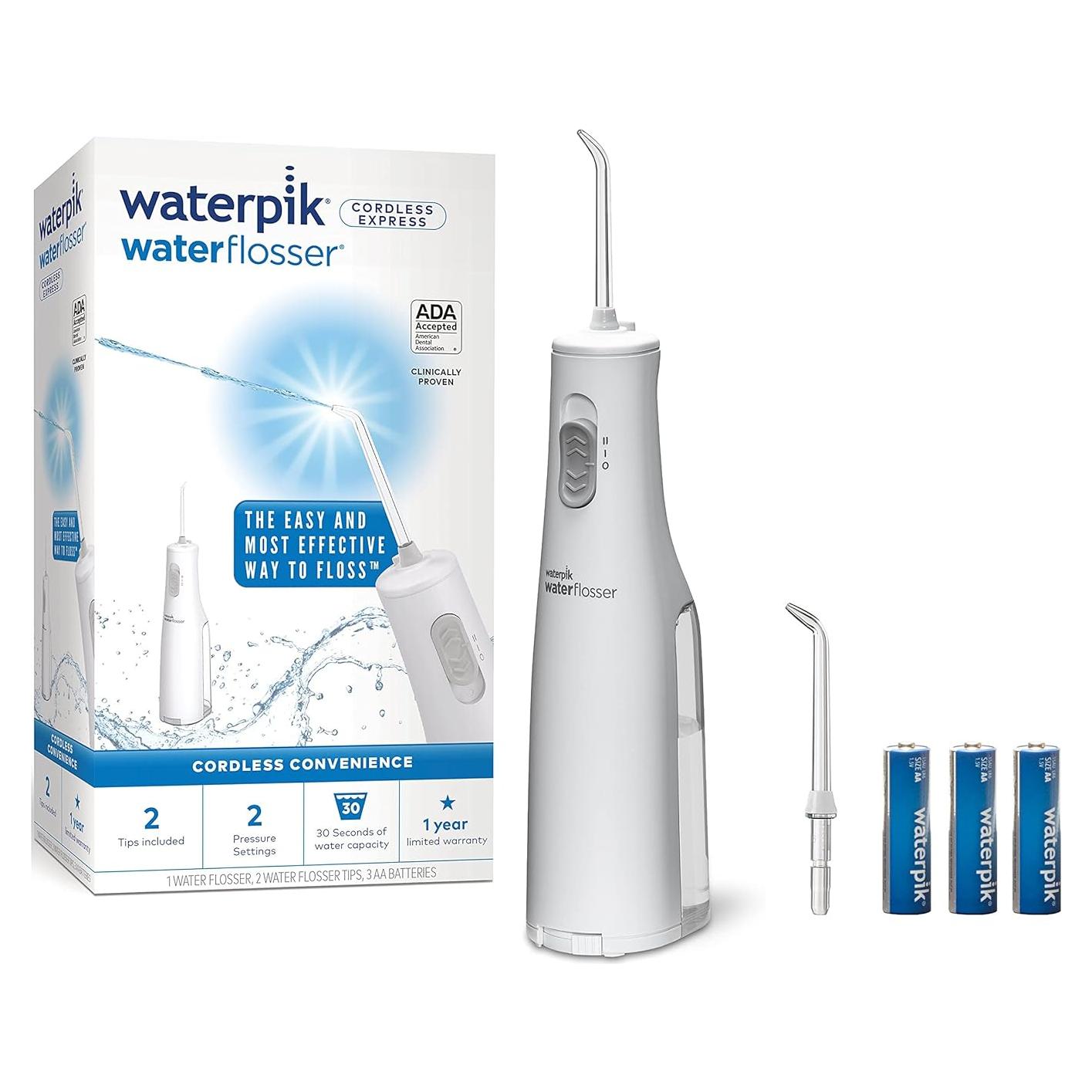 Hilo Dental Portátil Waterpik Cordless Express WF-02 Blanco