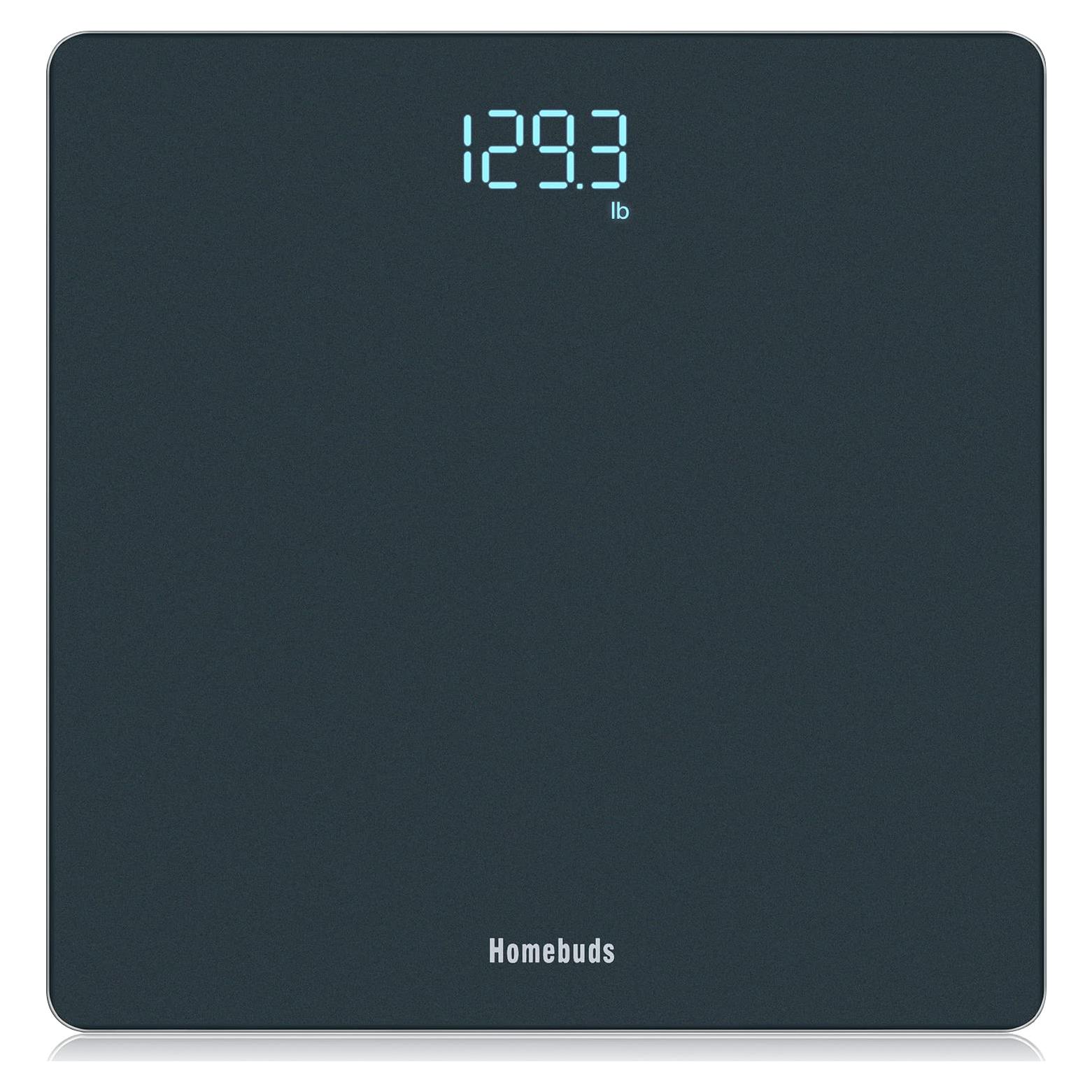Báscula Digital Homebuds Azul para Peso Corporal 180kg
