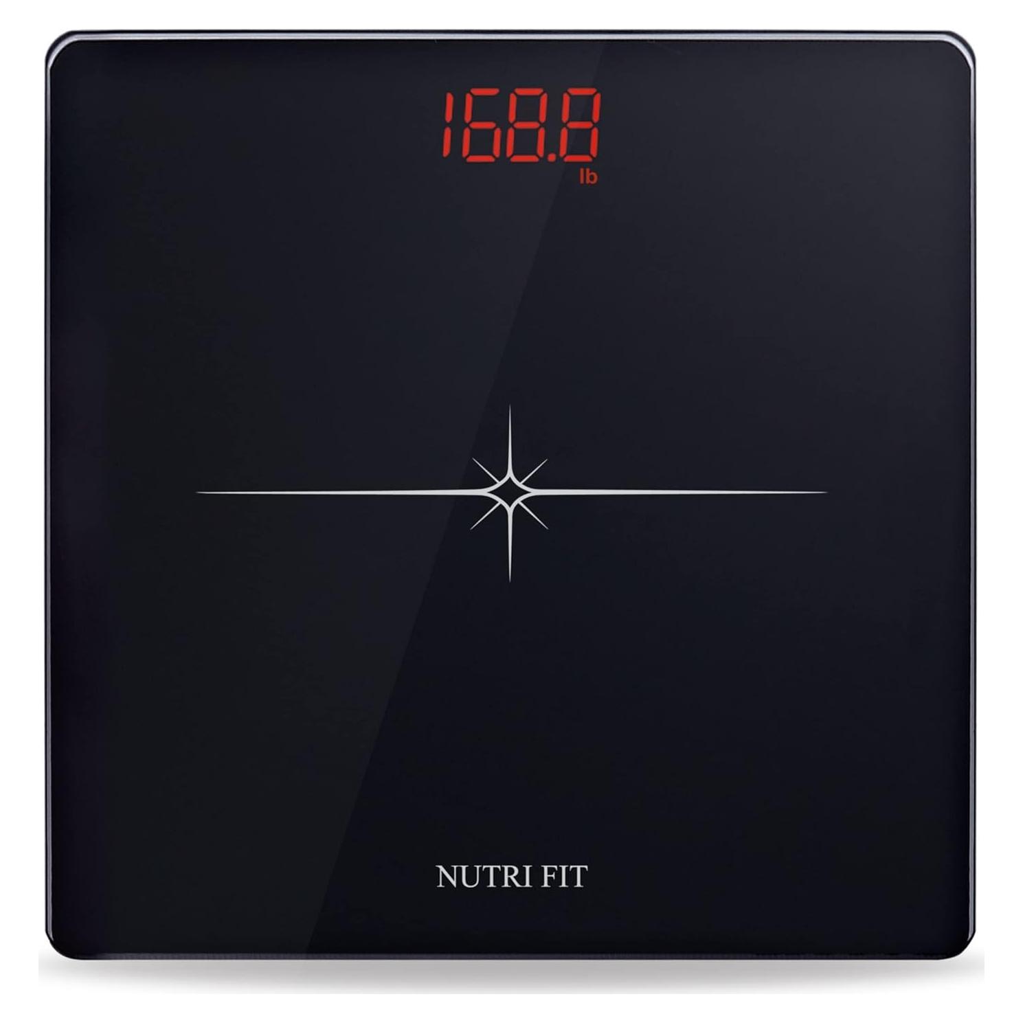 Balanza Digital NUTRI FIT para Peso Corporal 150 kg LED