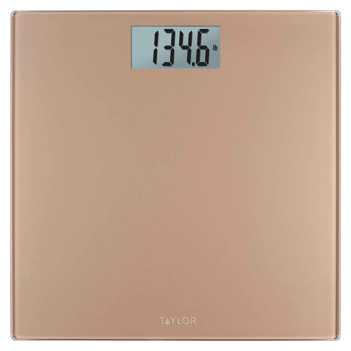 Báscula Digital Taylor 7558 Alta Precisión 181.44 kg Vidrio