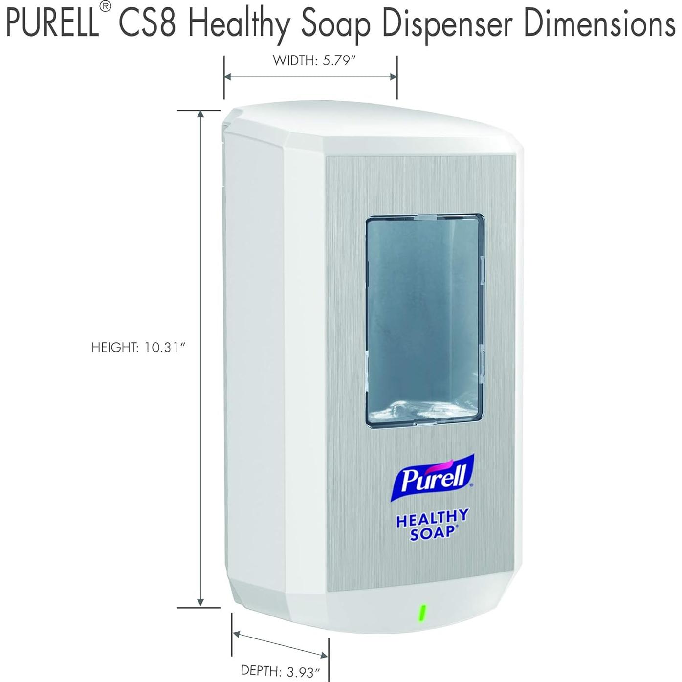 Dispensador Automático de Jabón Purell CS8 Blanco 1200ml