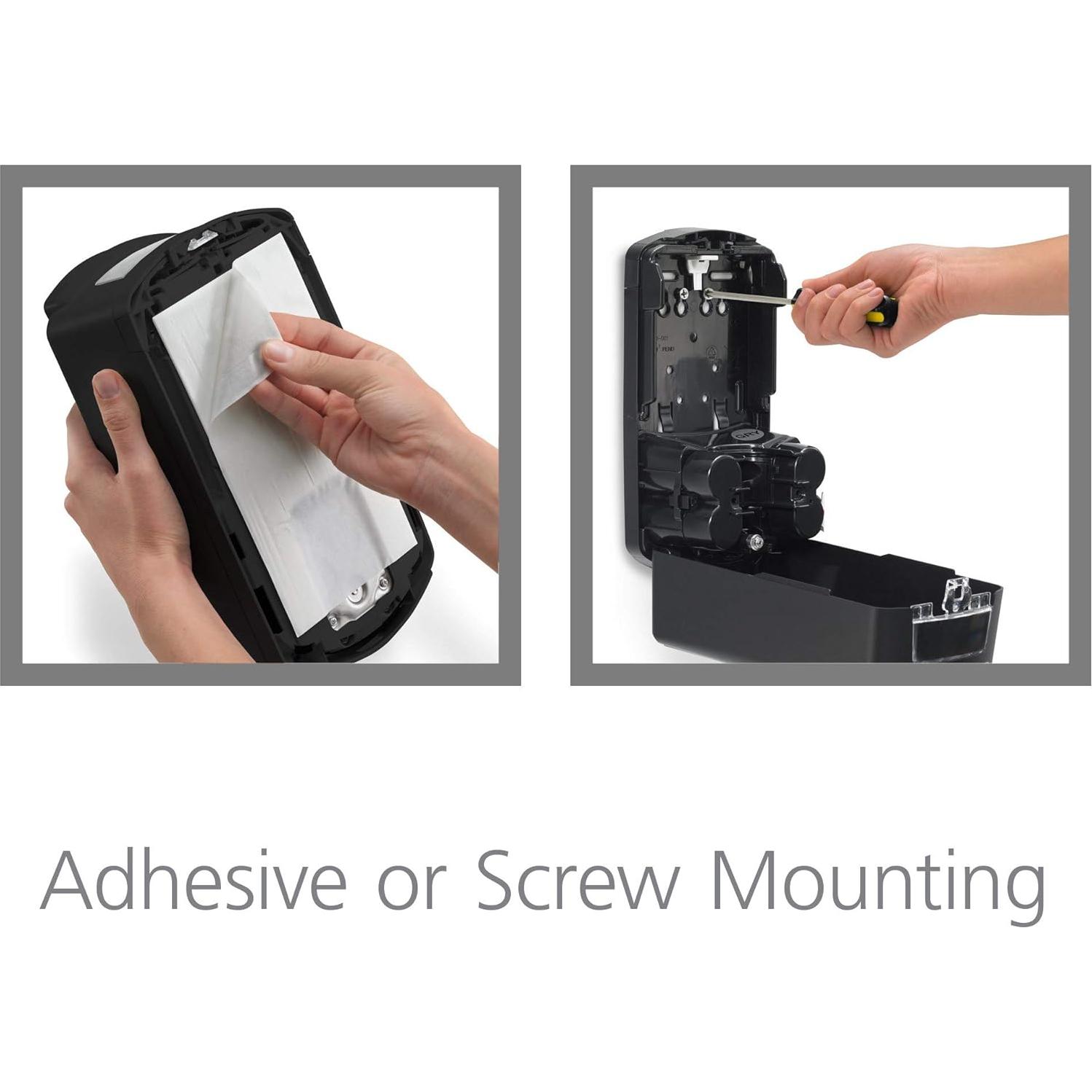 Dispensador de desinfectante de manos Purell LTX-12 sin contacto, Cromo/Negro