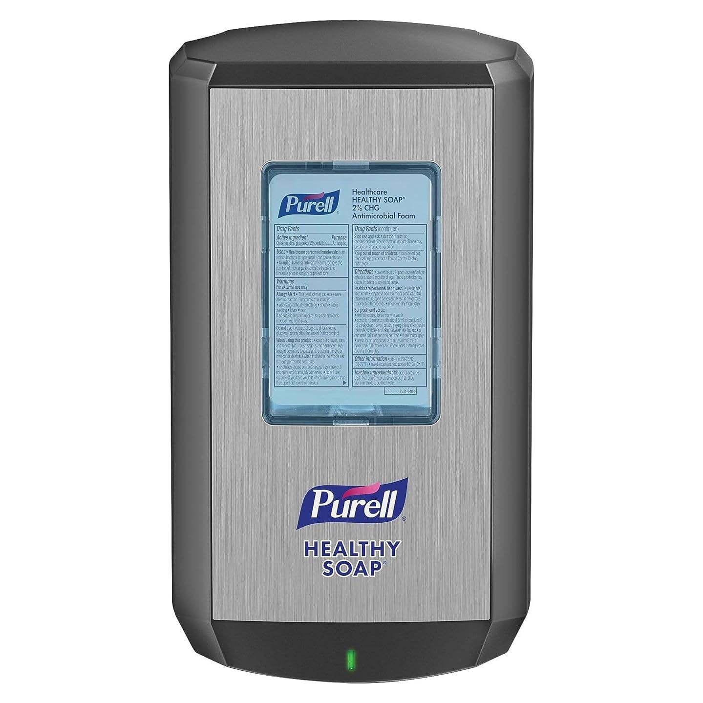 Dispensador Automático de Jabón Purell CS8 Gris 1200ml