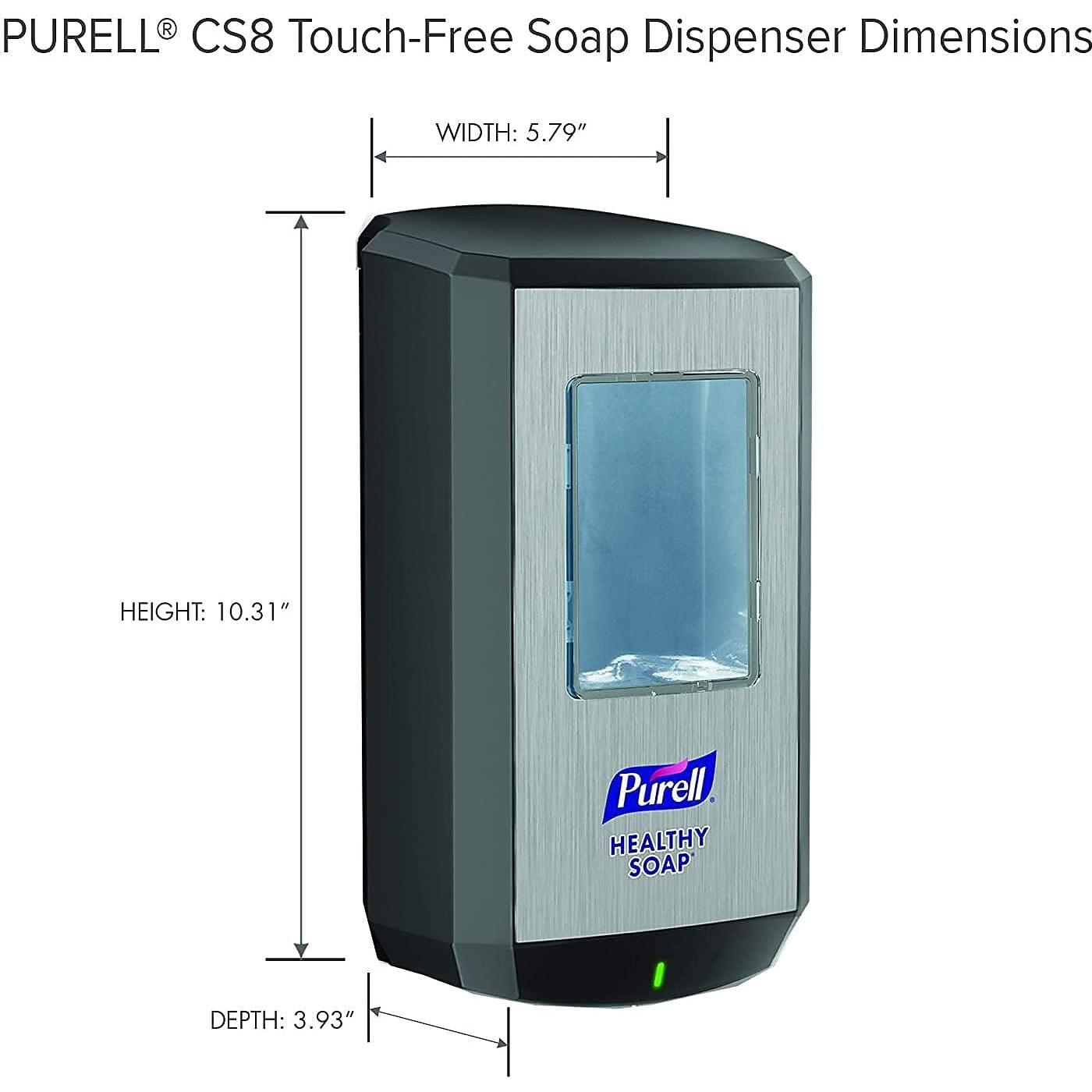 Dispensador Automático de Jabón Purell CS8 Gris 1200ml