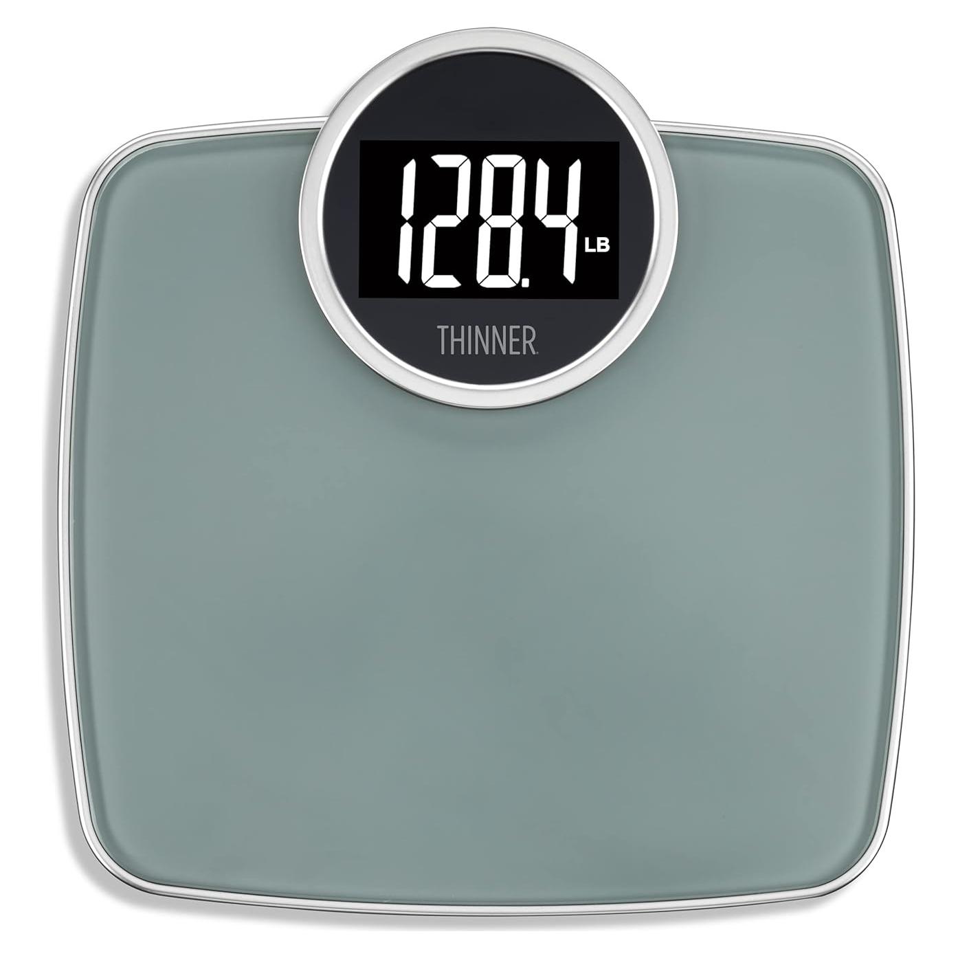 Balanza Digital de Baño Conair Thinner 182 kg Plata