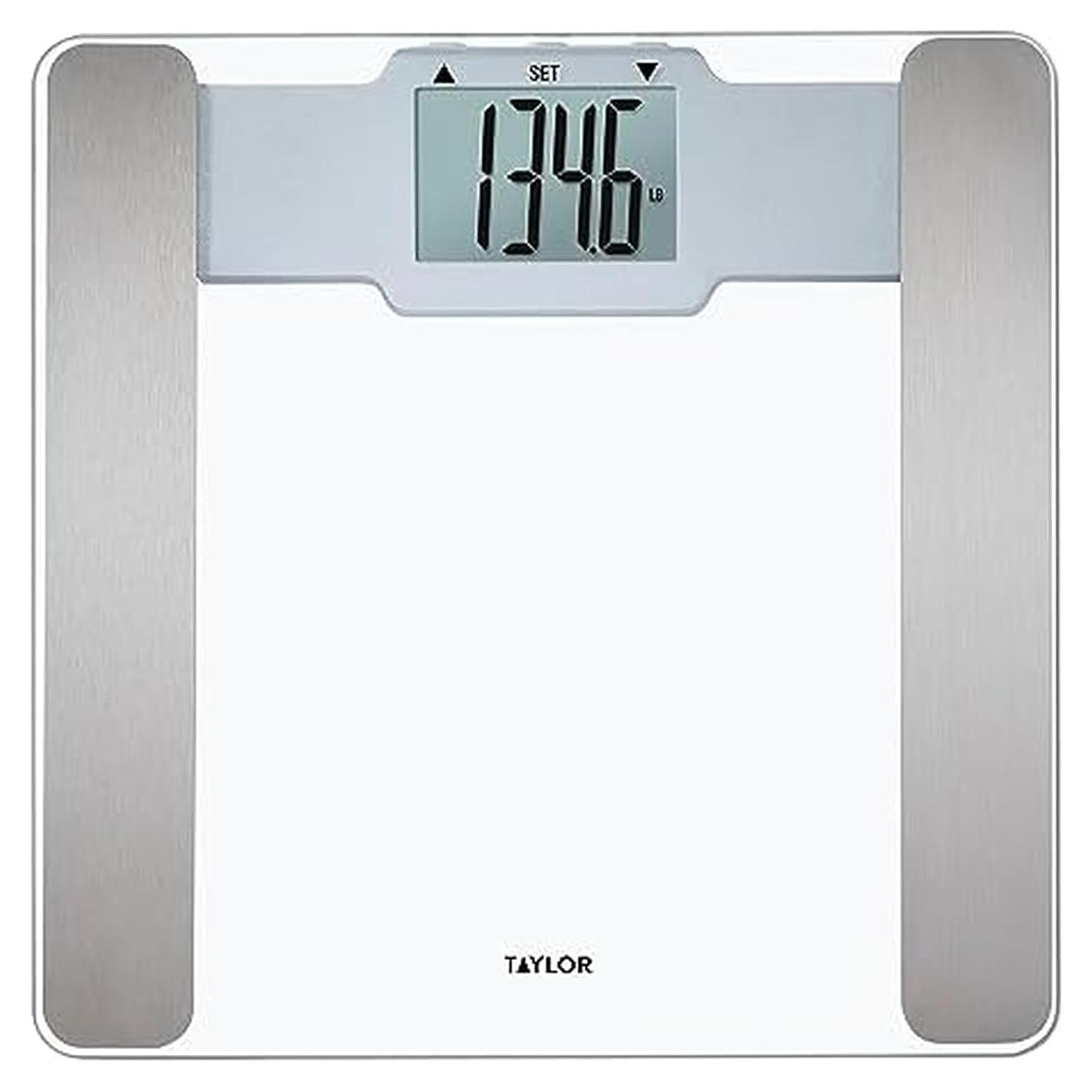 Escala de Composición Corporal Digital Taylor, 181 kg, Vidrio