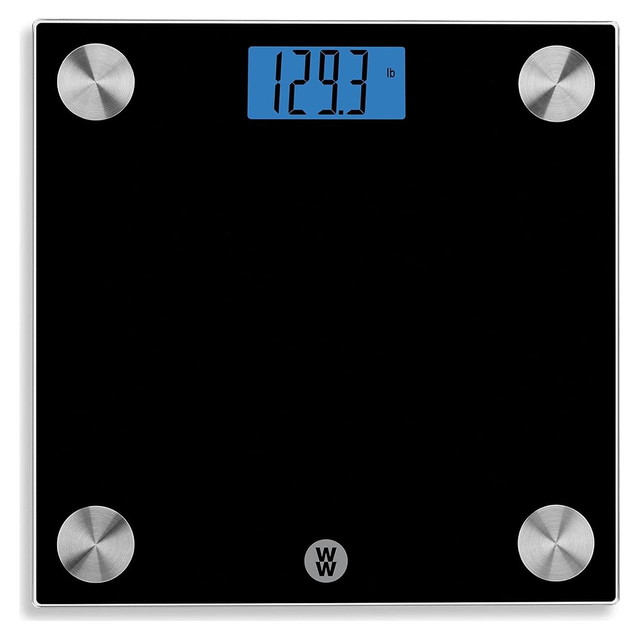 Báscula Digital de Baño Conair WW261Z, Vidrio Negro 182 kg