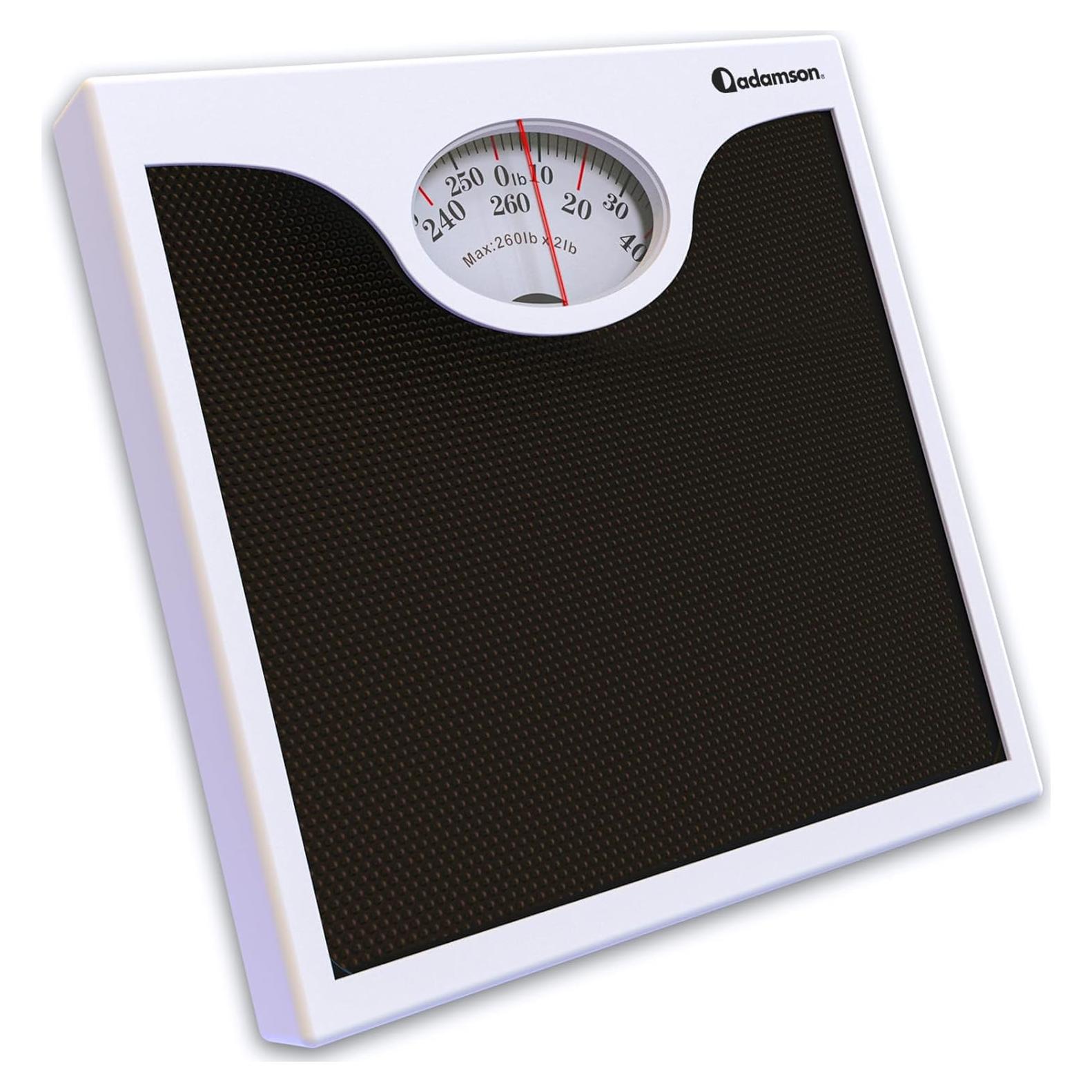 Báscula de baño Adamson A22 analógica - Hasta 118 kg - Antideslizante