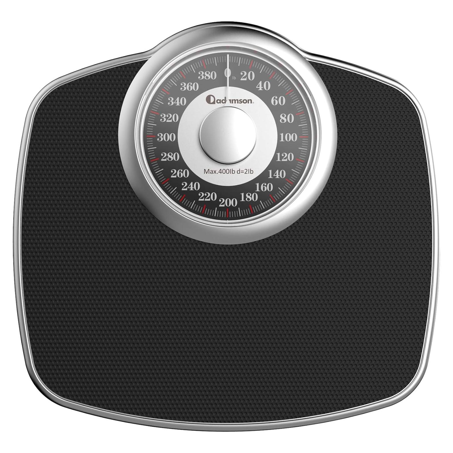 Báscula Analógica Adamson A25 - Hasta 181.44 kg - Plata