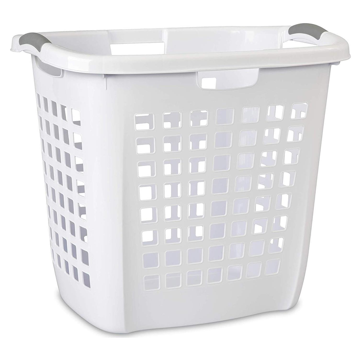 Cesta de Transporte Sterilite 50L Blanca 56.5x44.1x50.4 cm