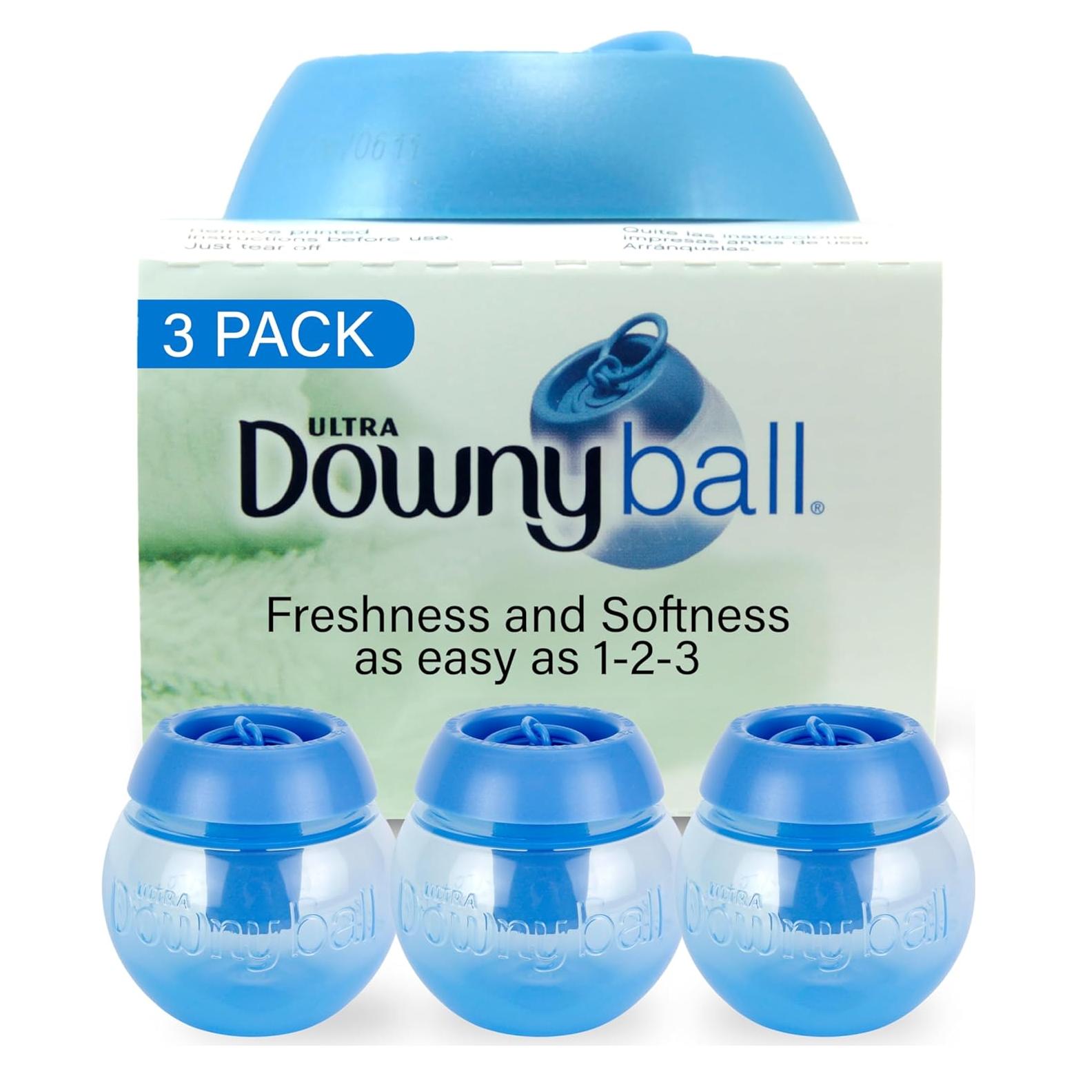 Bola dispensadora de suavizante Downy - 3 unidades