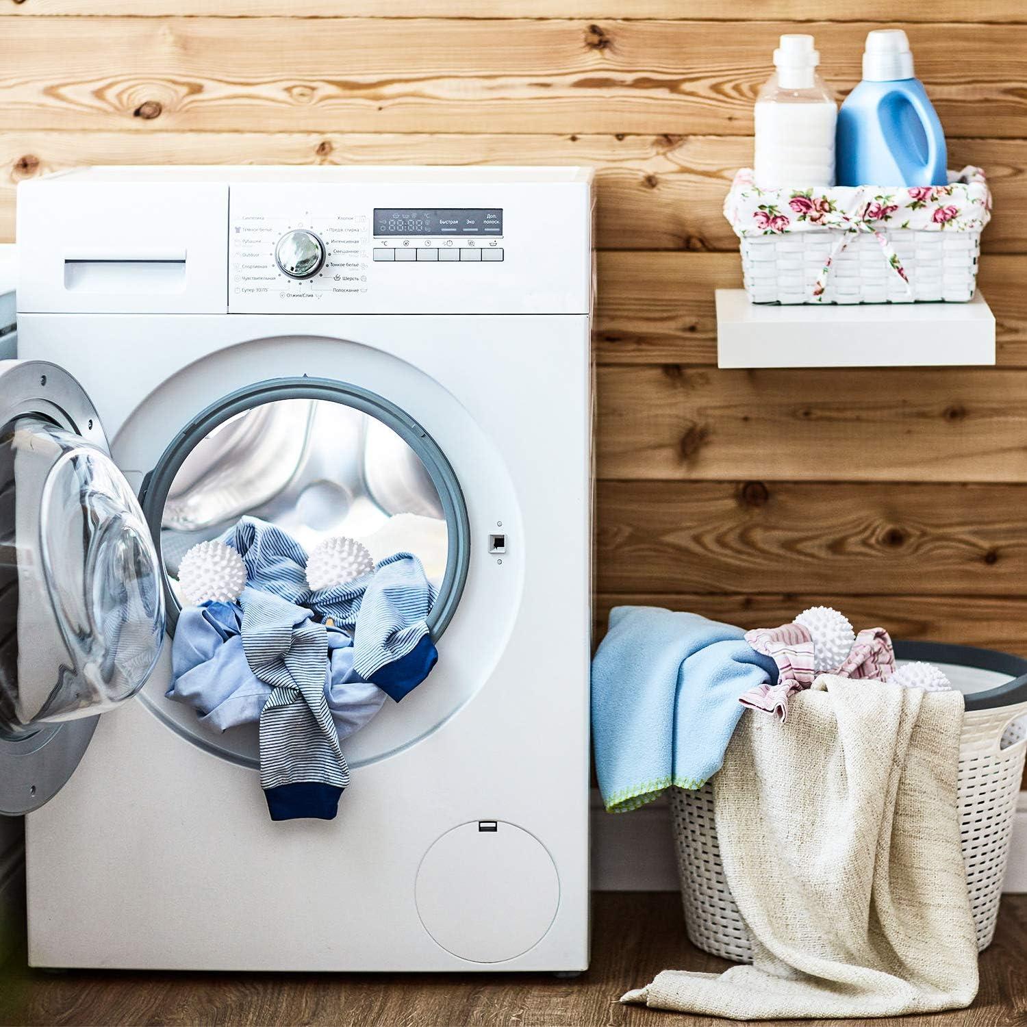 6 Bolas de Secado Reutilizables Boao 16.5 cm para Secadora