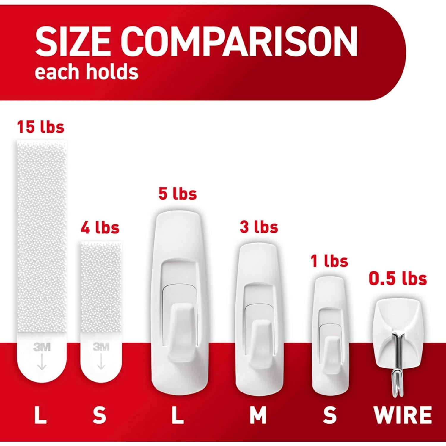 Kit Variado Command 17231-ES - Ganchos y Tiras para Colgar