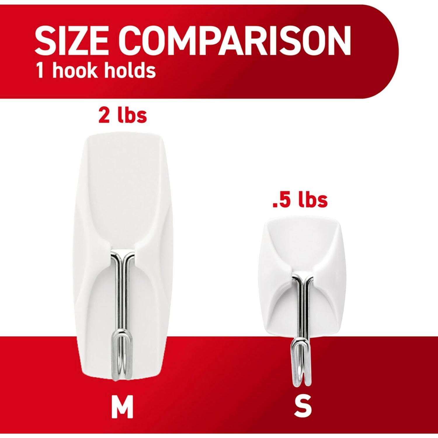 Ganchos de Palanca de Alambre Command 4 Piezas 0.23 kg