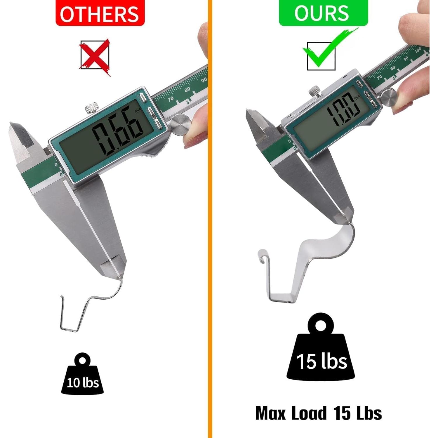 Ganchos de Siding de Acero Inoxidable 304 Aminigram - Paquete de 12