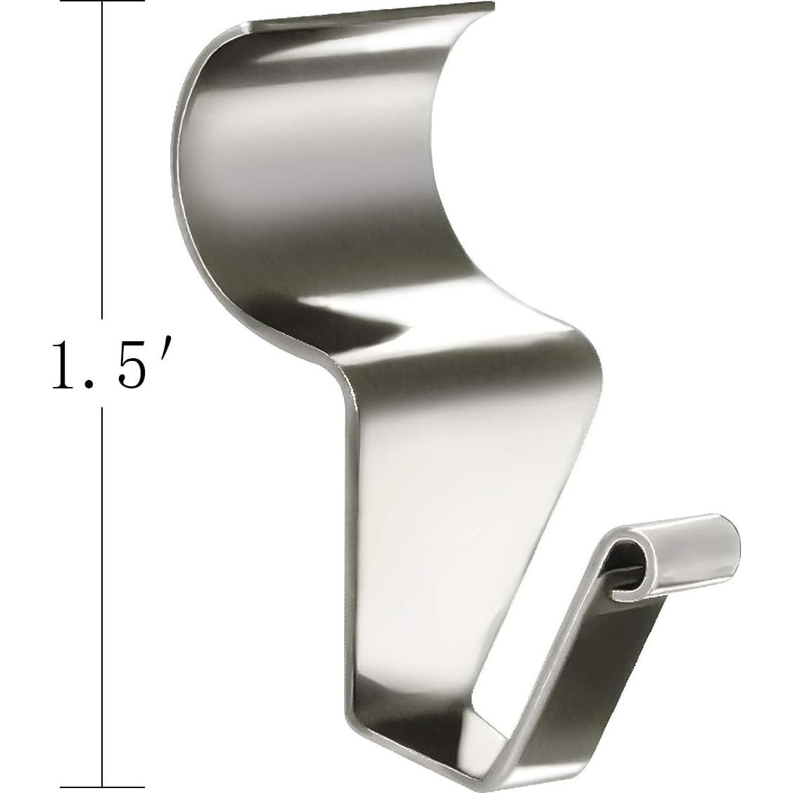 Ganchos de Siding de Acero Inoxidable 304 Aminigram - Paquete de 12