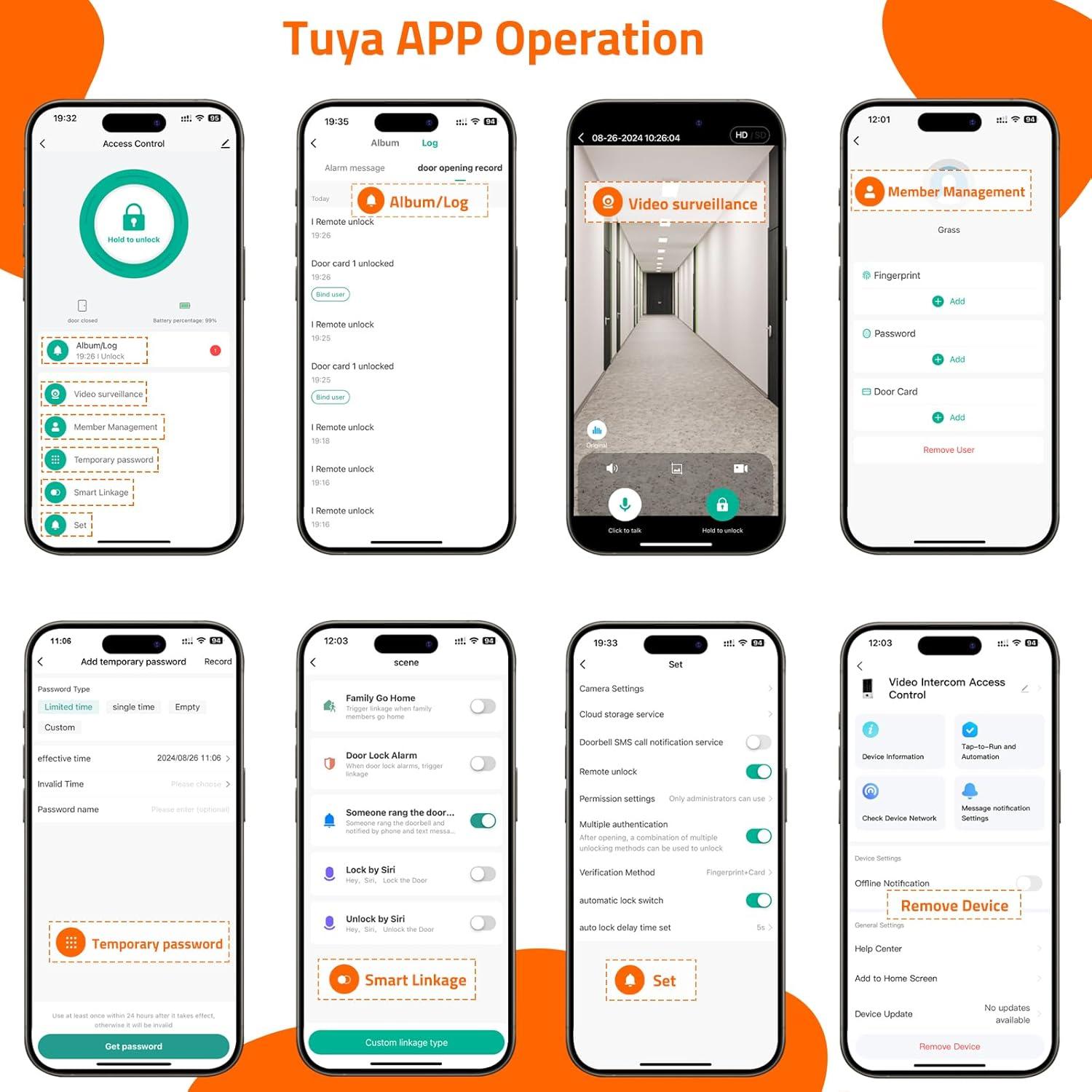 Videoportero WiFi Inteligente AMOCAM VF3CAM-TWF 1080P