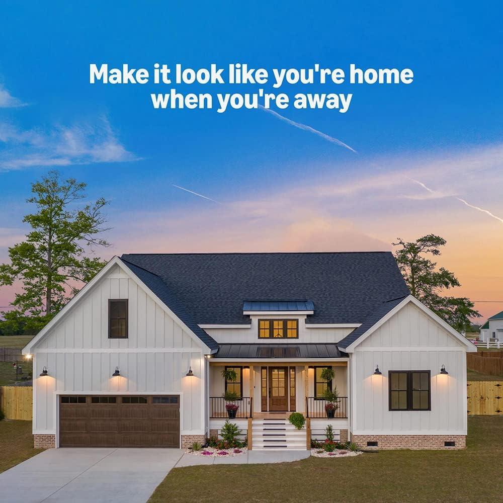 Smart Home Starter Kit | Includes Echo Hub, Amazon Smart Plug and 4 Amazon Basics Smart Bulbs, with Alexa+ Early Access