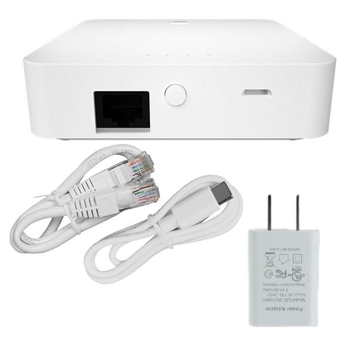 Hub de Hogar Inteligente Tuya ZigBee 3.0 Blanco - Controla 50 Dispositivos