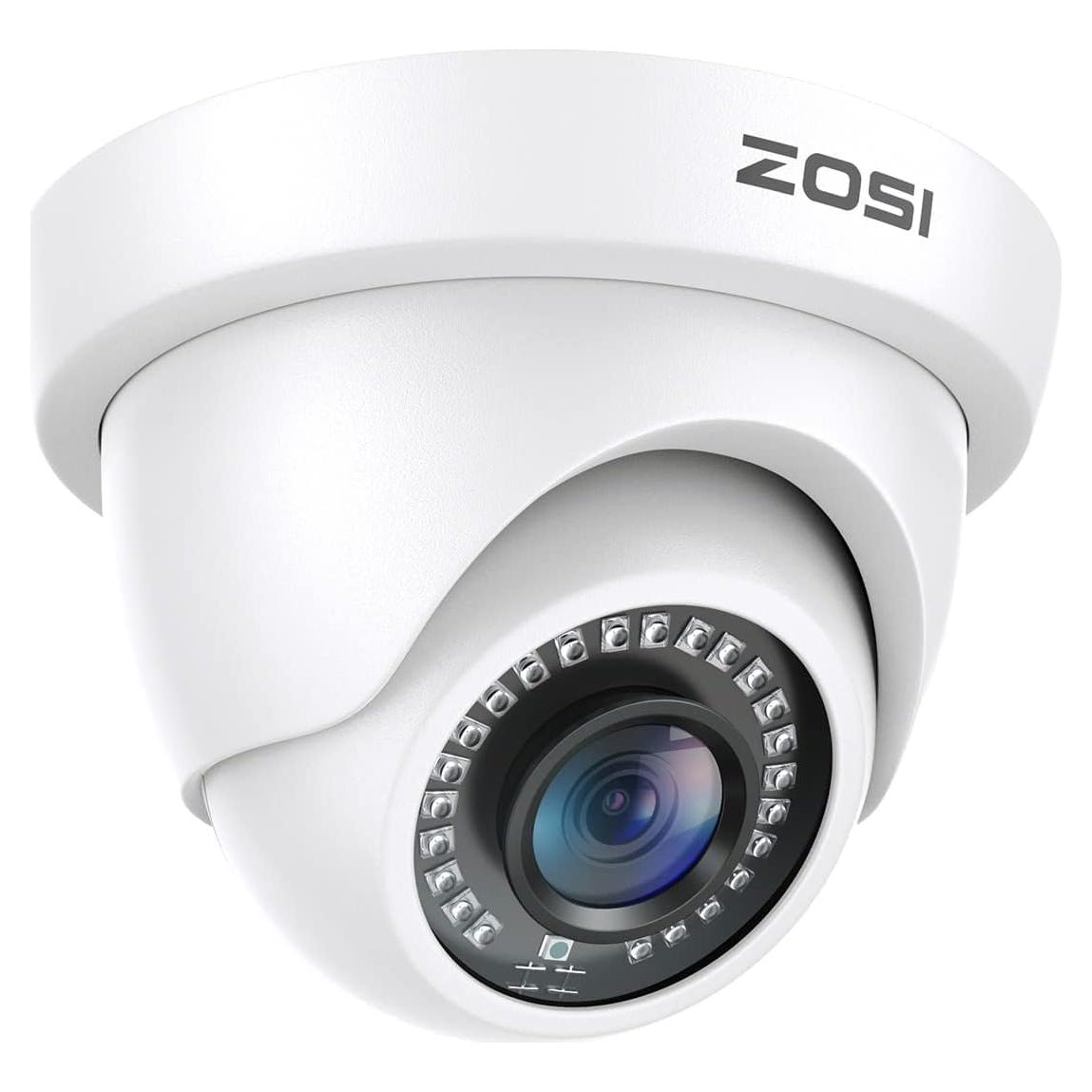 Cámara de Seguridad ZOSI 2MP HD 1080P 4 en 1 a Prueba de Agua