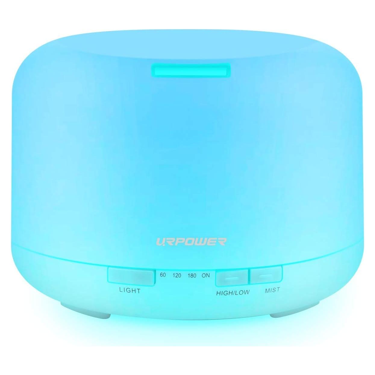 Difusor de Aceite Esencial URPOWER OD-503 500ml Aromaterapia