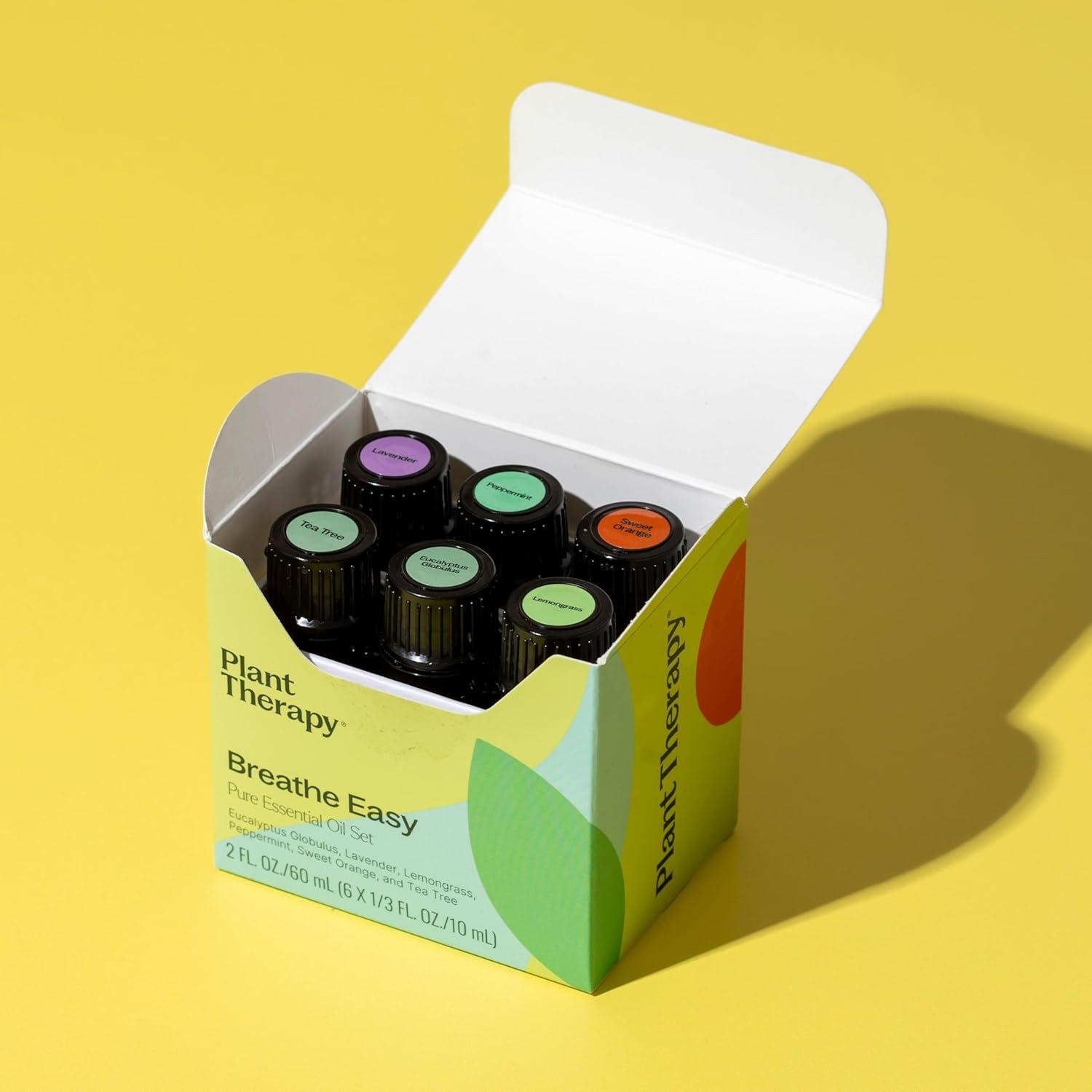 Set de Aceites Esenciales Plant Therapy Breathe Easy 10 mL