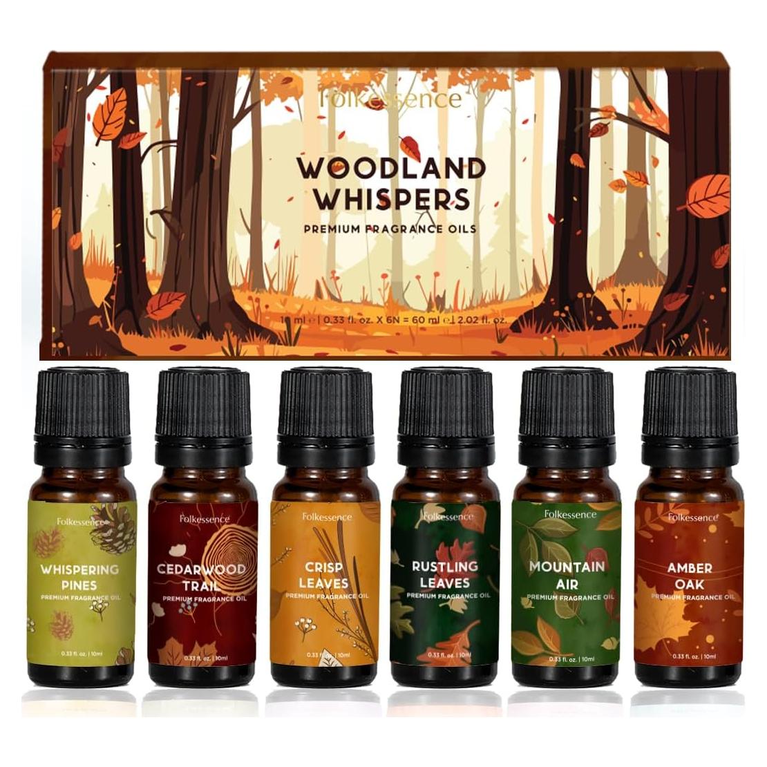 Set de 6 Aceites Esenciales Folkulture 10 ml Otoño