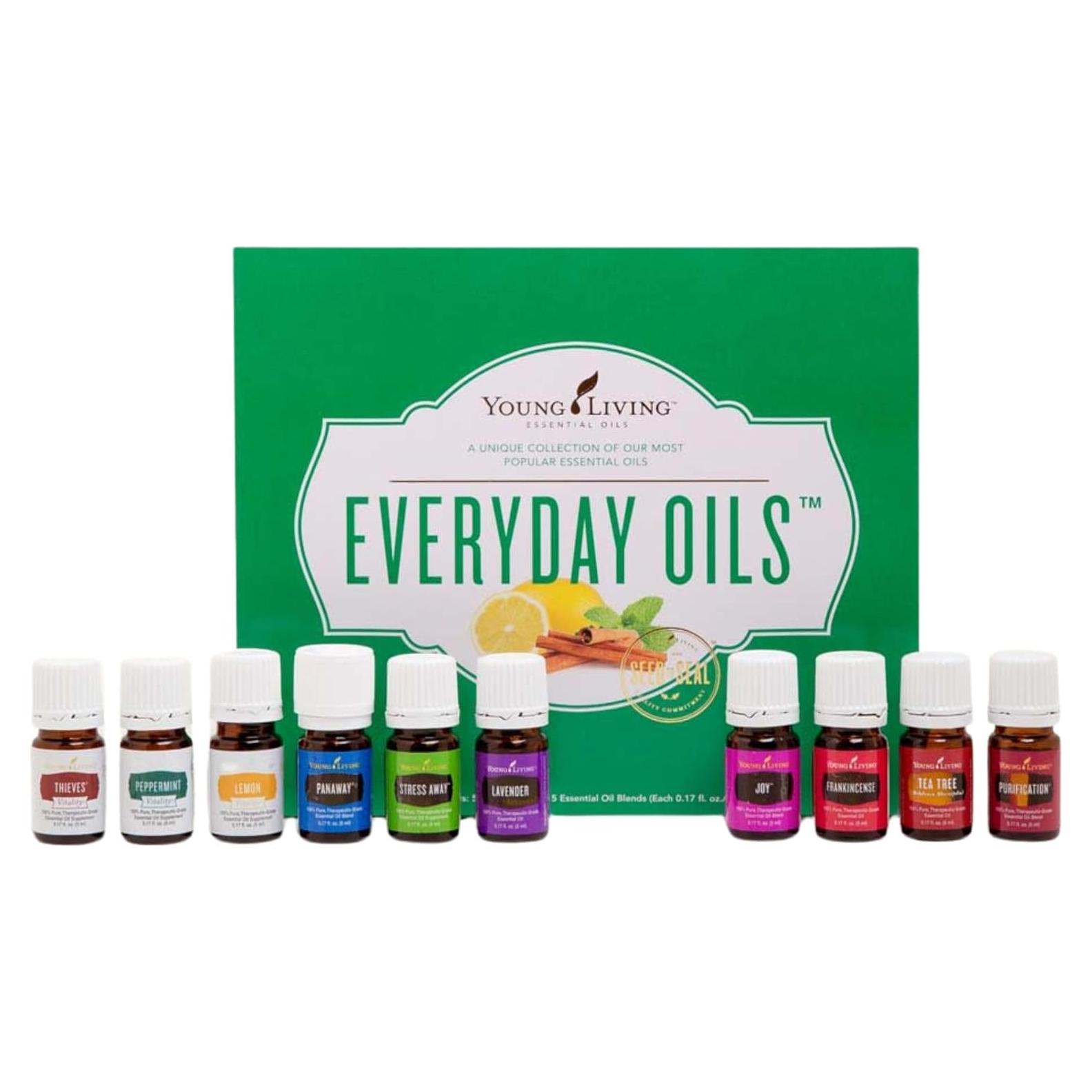 Set de Aceites Esenciales Young Living 100% Puros - 10 Mezclas