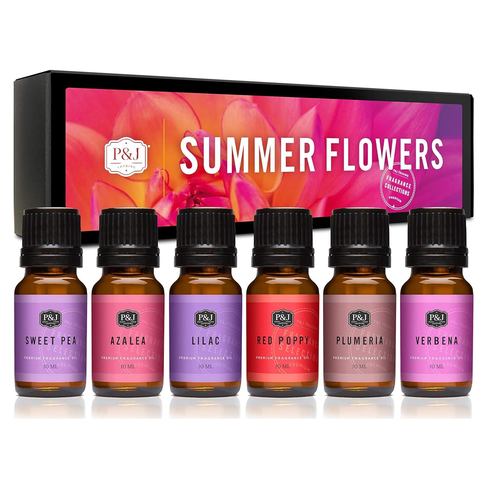 Set de Aceites de Fragancia P&J Trading - 6 Botellas 10ml