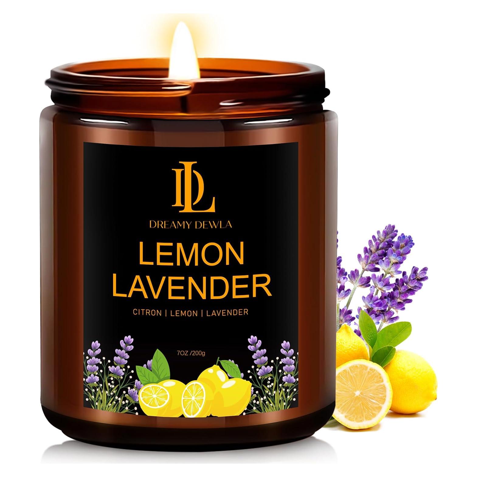 Vela Aromática Limón y Lavanda DL DREAMY DEWLA 198g