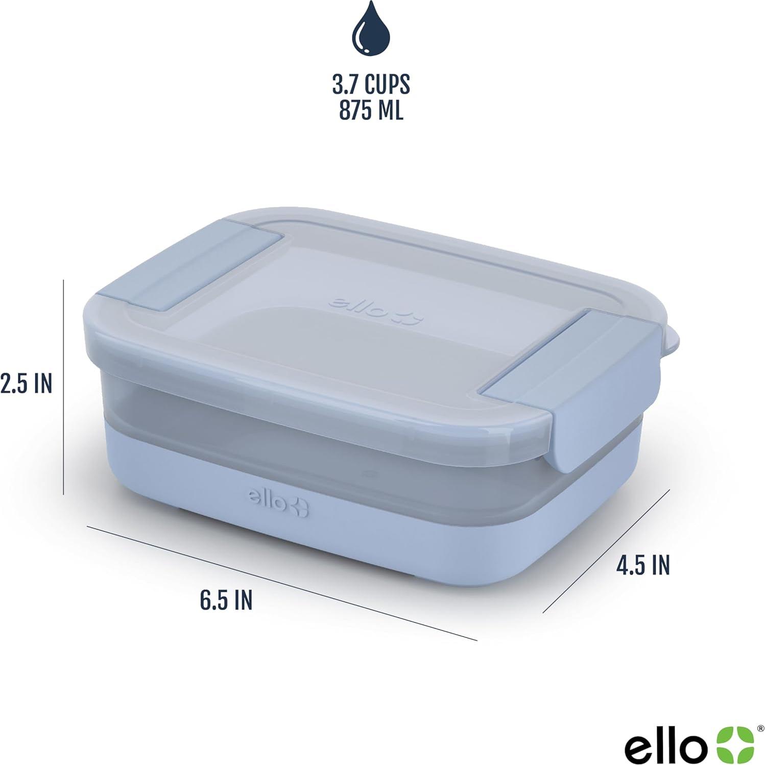 Juego de Contenedores de Alimentos Ello 5 Piezas 3.7 Tazas