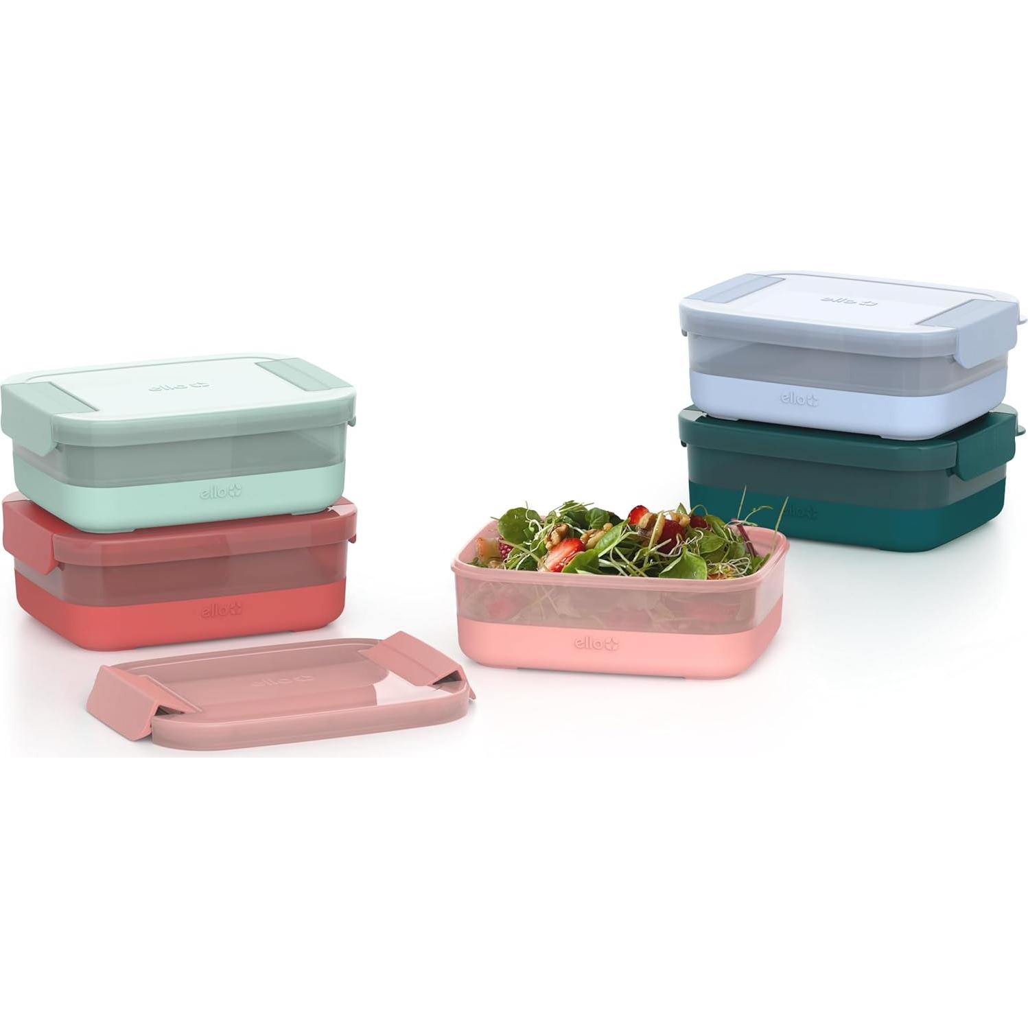 Juego de Contenedores de Alimentos Ello 5 Piezas 3.7 Tazas