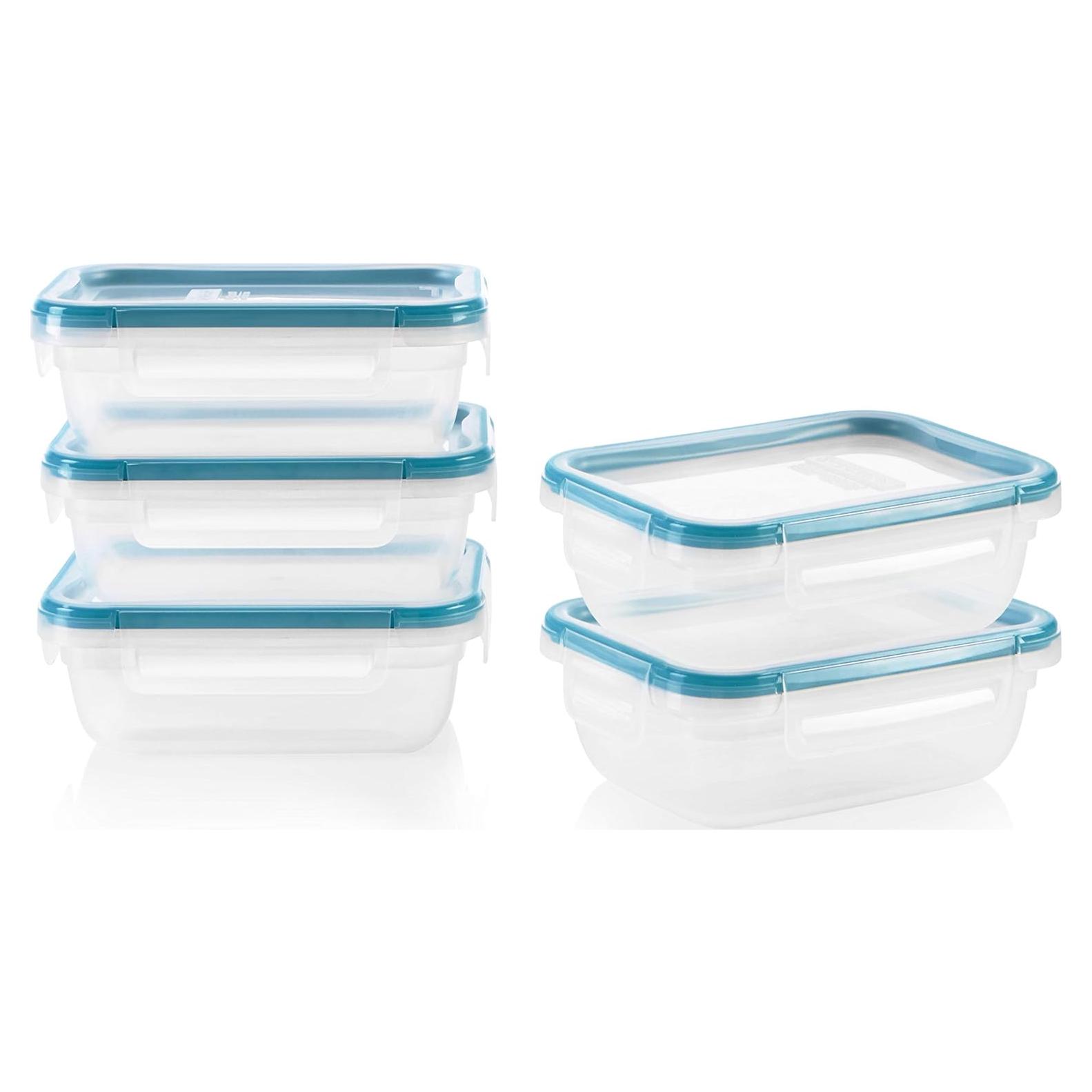 Conjunto de 5 Contenedores de Almacenamiento Snapware 3 Tazas