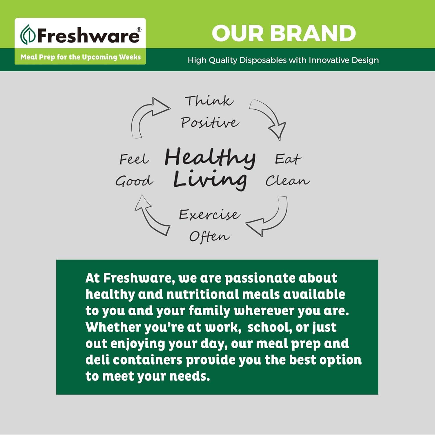 Tazas de Porción de Plástico Freshware 2 oz - 100 Juegos