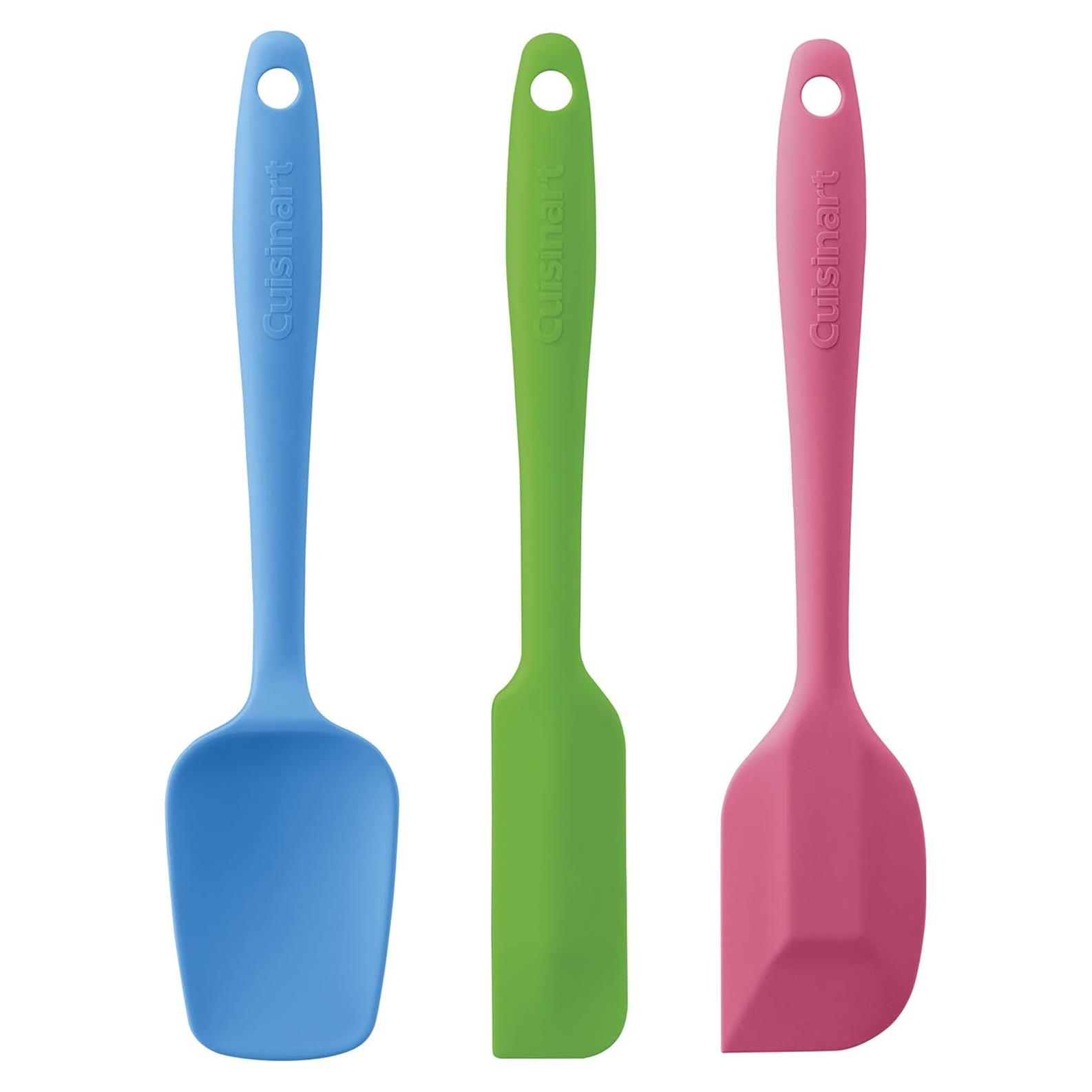 Juego de 3 Espátulas Mini Cuisinart de Silicón Multicolor